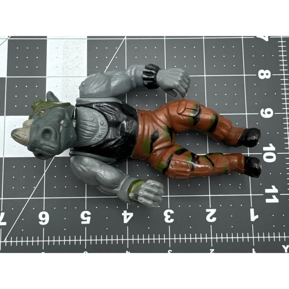 Rocksteady Teenage Mutant Ninja‎ Turtles TMNT Playmates 1988 Vintage